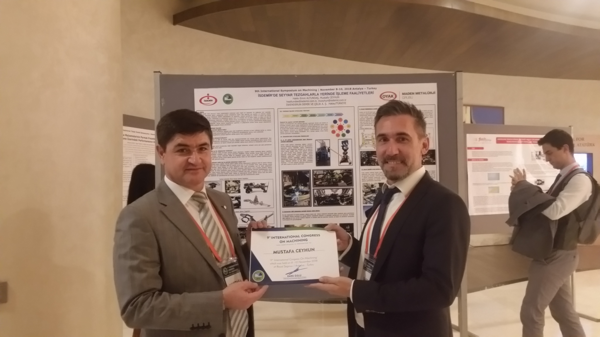 UTİS 2017 - Antalya - sempozyum poster sunumu